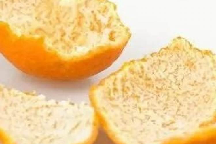 橙子皮可以用来浇花？