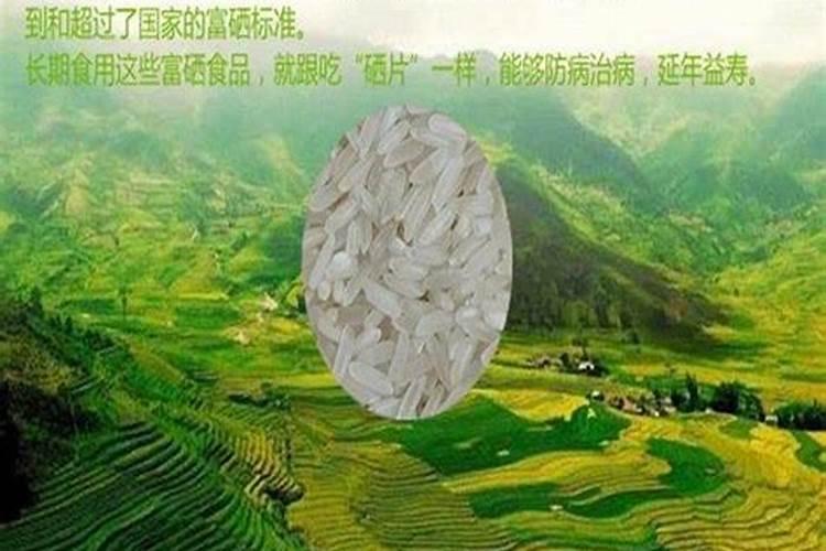 富硒米的生产方式