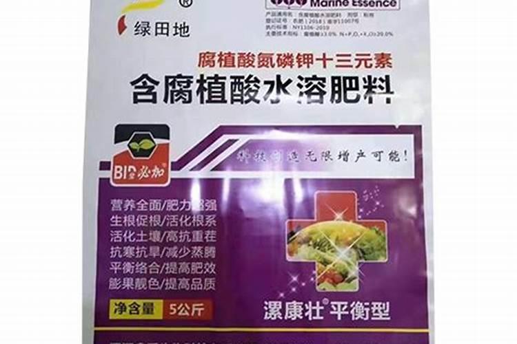 腐植酸钾对植物的功效与作用