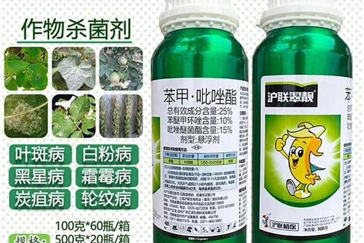 兰花怎样使用苯醚甲环唑？