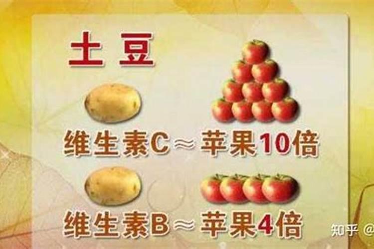 马铃薯营养成分