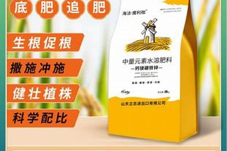玉米苗后除草加锌肥可以吗？