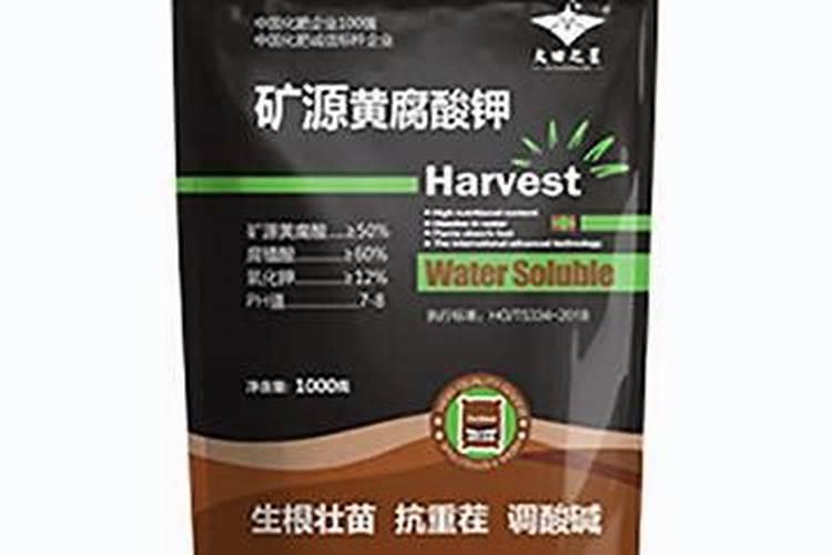 肥料氯化钾有什么作用