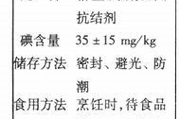 低钠盐和加碘盐的区别