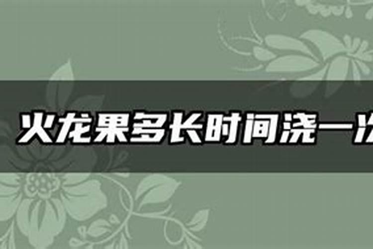 火龙果开花后要怎样打理才能结果