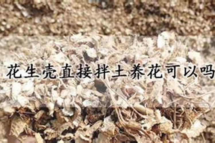 花生壳可以直接混在土里用吗？具体操作怎样搞啊？求指点