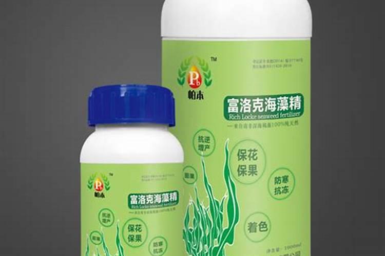 大量元素水溶肥和海藻精能混用吗