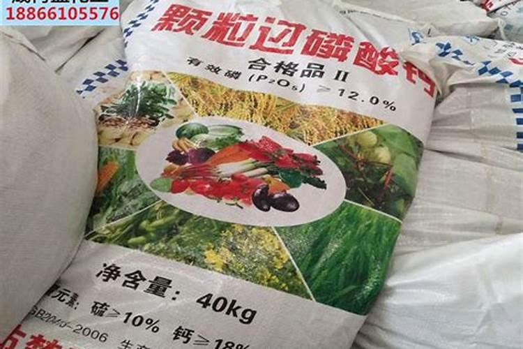 过磷酸钙是什么肥料种类