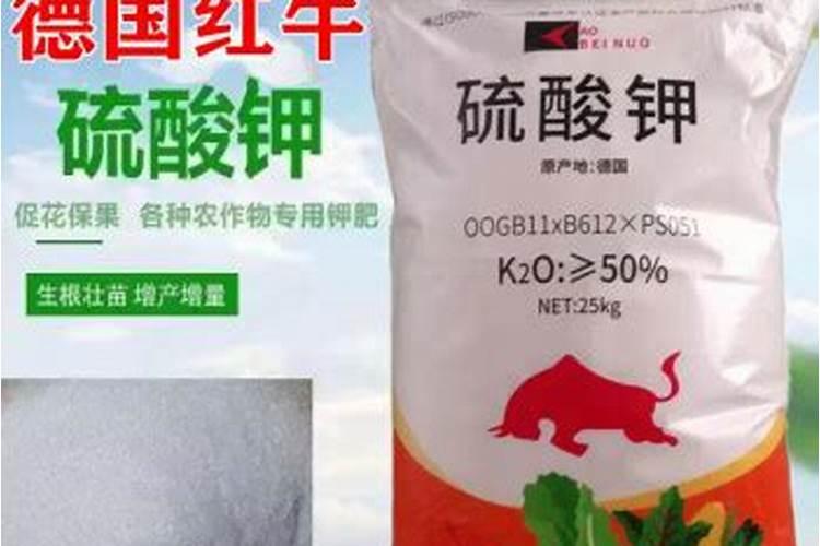 硫酸钾能叶面喷施吗