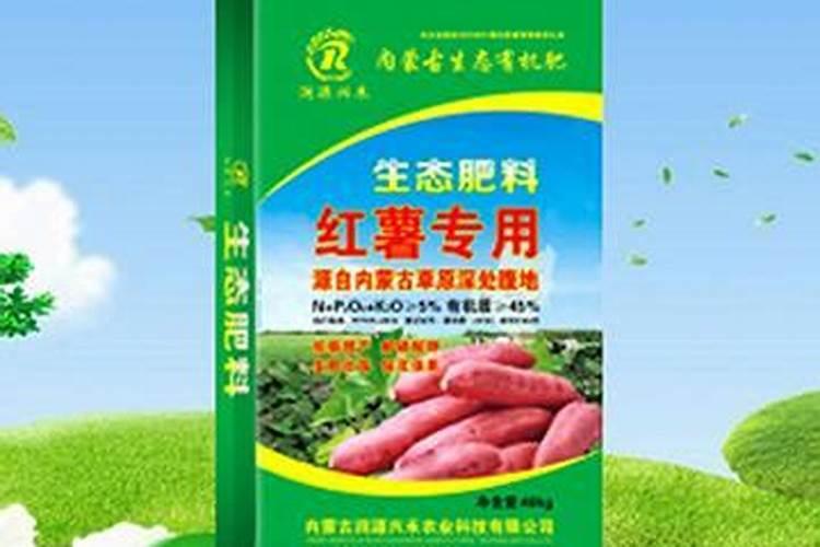 红薯施什么肥产量高