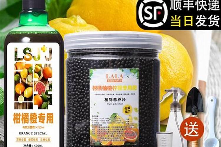 柠檬树用什么肥料好