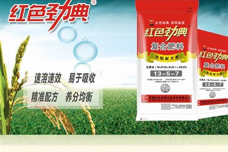 水稻孕穗期施肥用什么肥料
