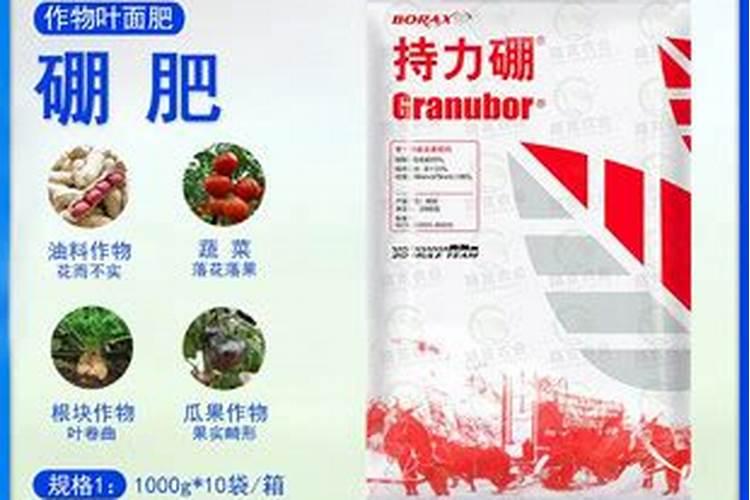 硼砂施多了果树有害吗