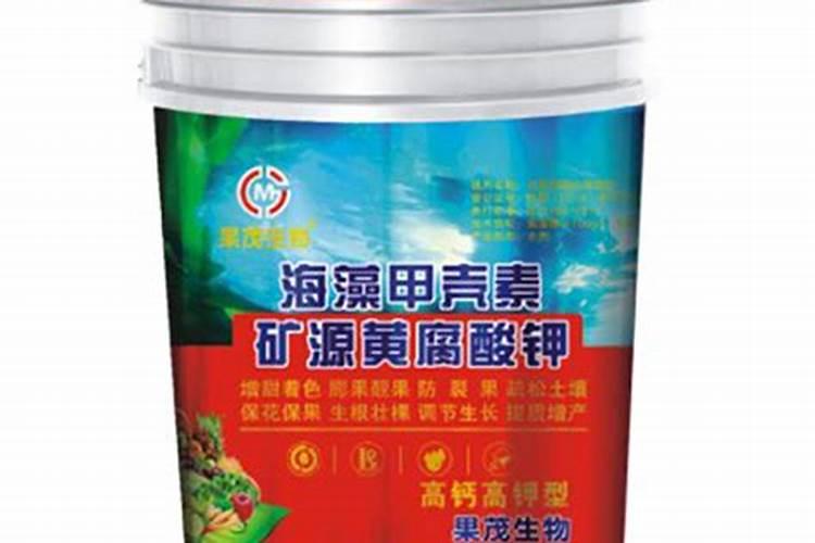 黄腐酸钾跟甲壳素两种水溶肥对果树哪种好？