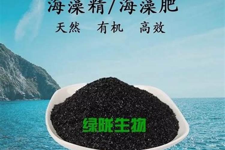 海藻肥海藻肥的主要成分