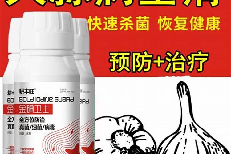 大蒜锈病用什么药效果最好