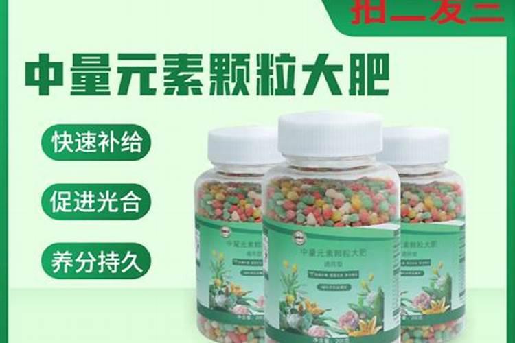 中量元素有什么作用