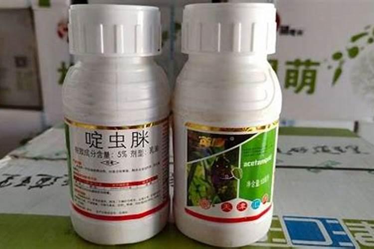 白菜杀菌剂可以和啶虫脒混用吗？