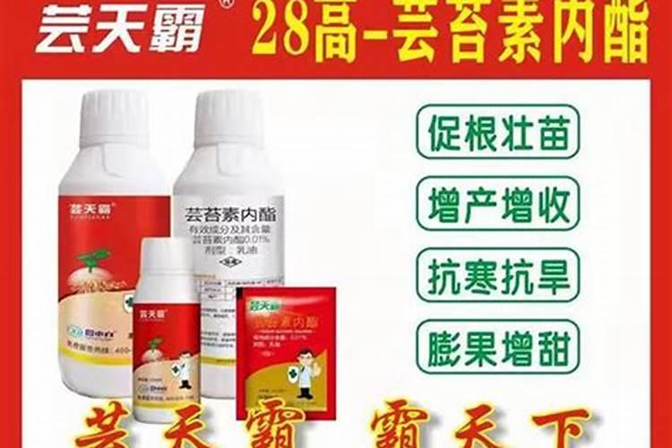 芸苔素的作用和使用方法 芸苔素如何分辨真假
