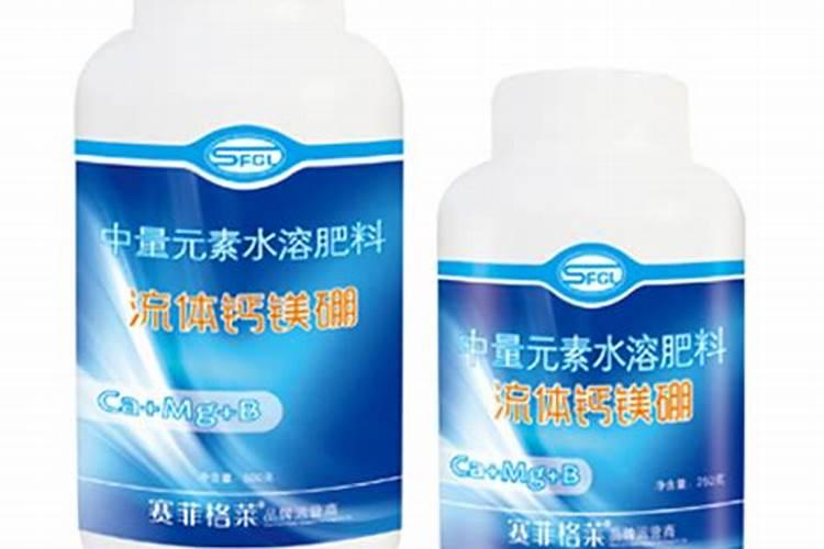花生钙肥,硼肥,钼肥可以混合叶面喷施吗？