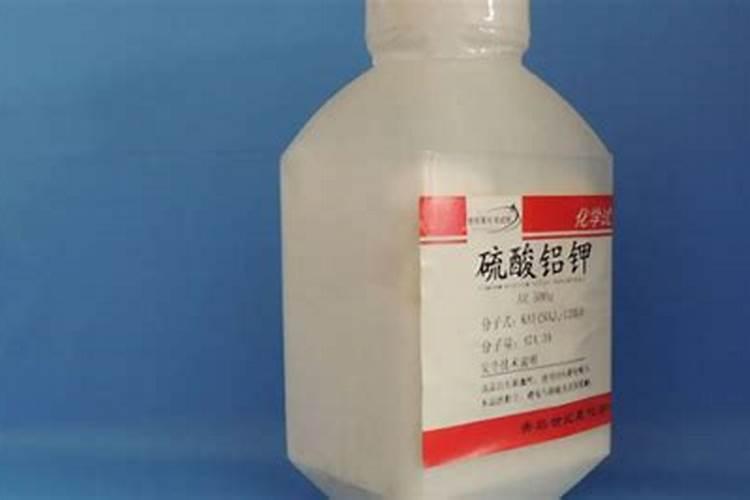 硫酸铝钾成分分析