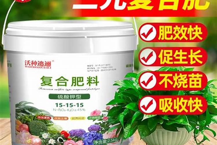 农用化肥可以养花吗