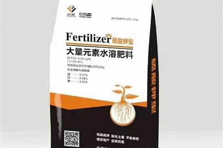 硫酸钾水溶肥和大量元素水溶肥能混用吗？