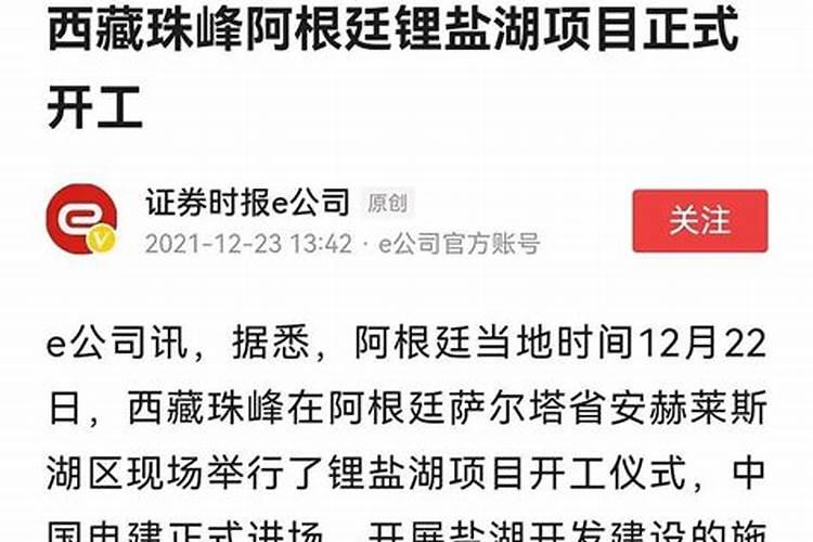 主要的锂矿龙头股有哪些股票？
