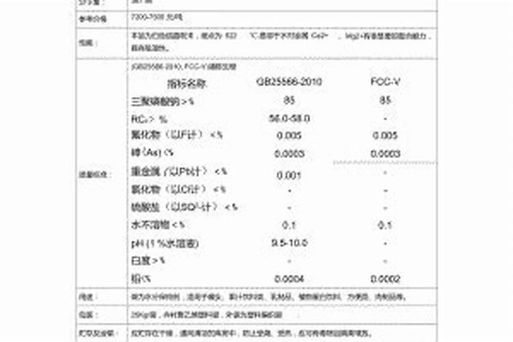 磷酸盐用途