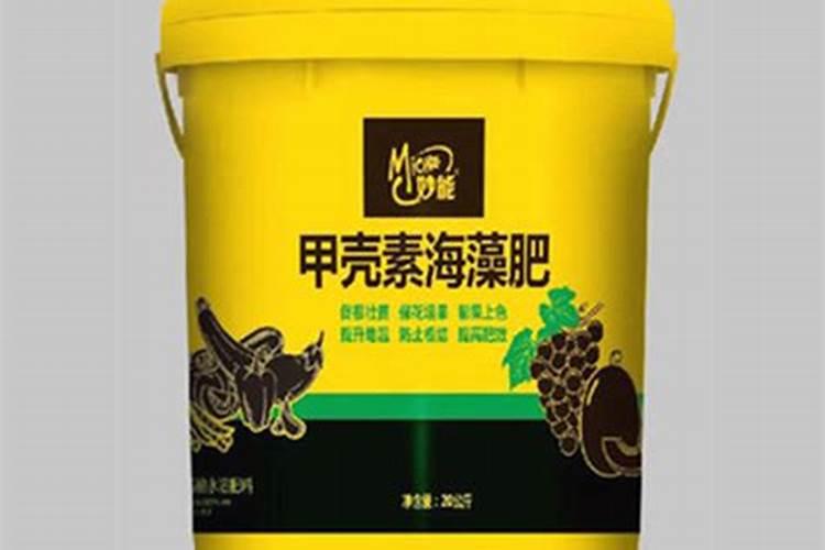海藻甲壳素水溶肥什么月份用