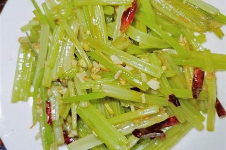 芹菜怎么不放盐也有咸味