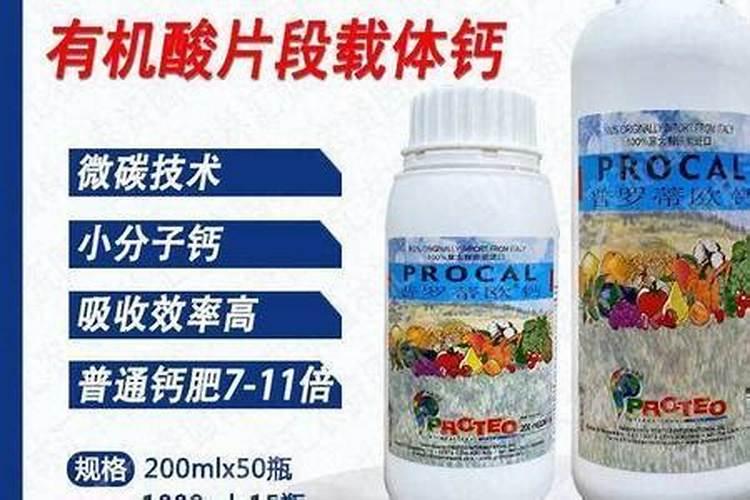 冲施的钙肥有哪些？