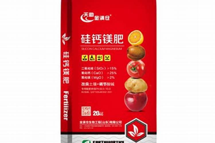 苹果园施用硅钙镁肥的作用