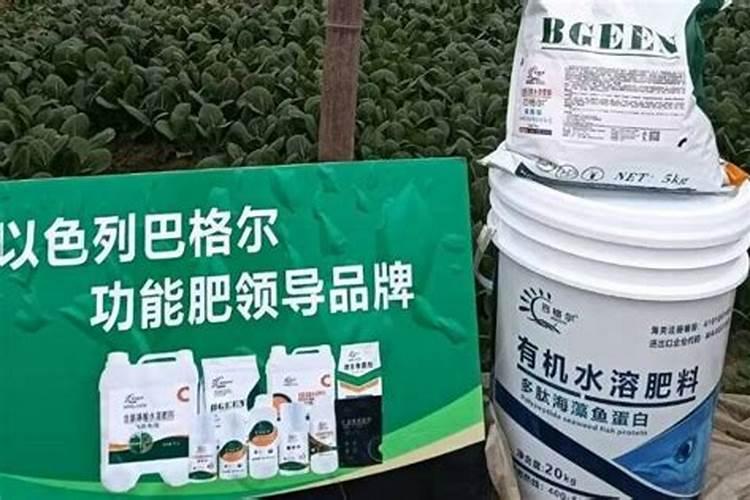 水溶肥排名前十位的有哪些品牌