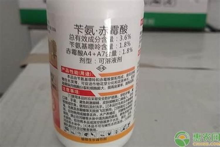 苄氨·赤霉酸在苹果花期应用