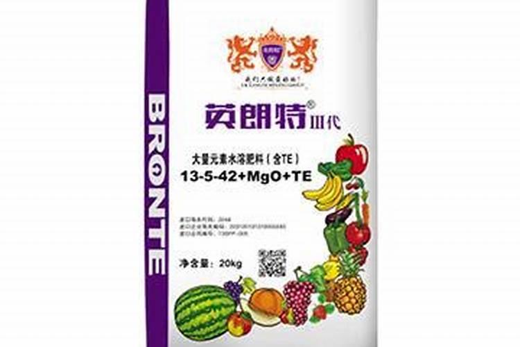 大量元素水溶肥执行标准