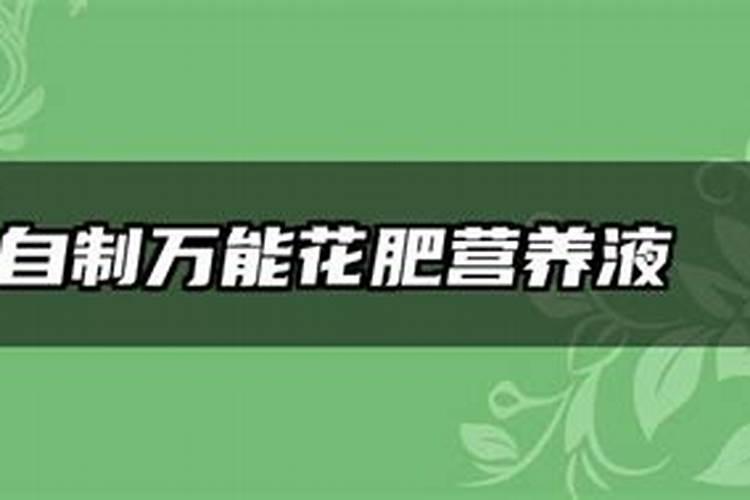 水培营养液怎么配