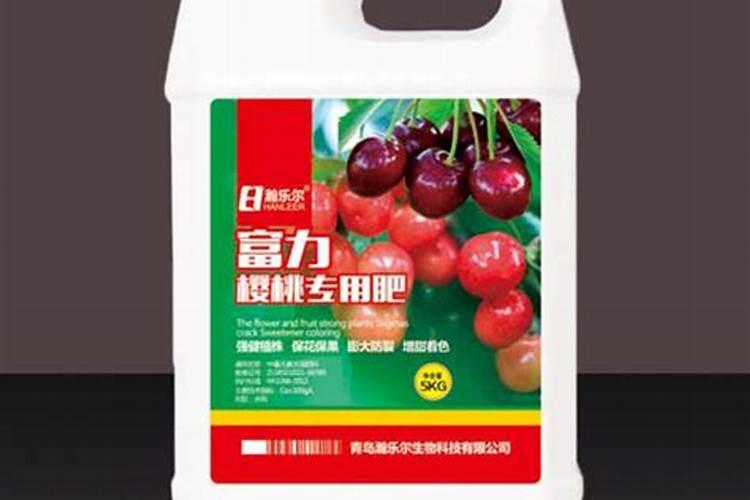 怎样施肥才能提高大樱桃的坐果率