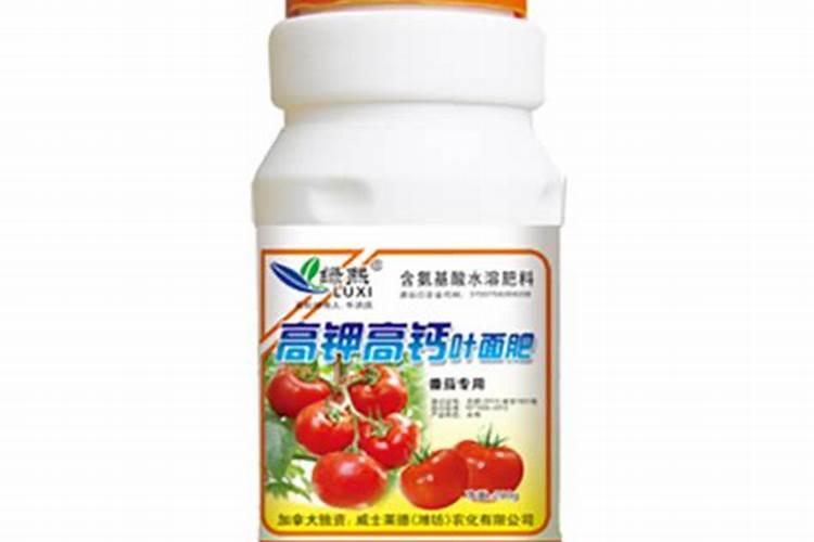 高钙叶面肥的作用是什么？