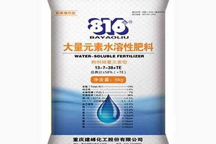 大量元素水溶肥有哪些作用
