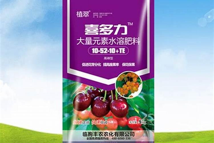 种樱桃树用什么肥料？