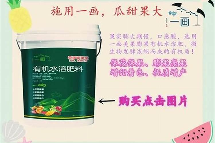 哈密瓜膨果期怎样施肥