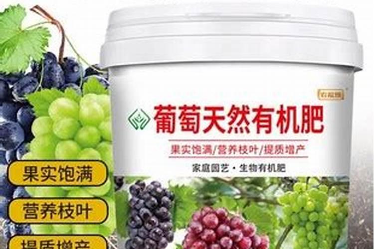 葡萄树怎么施肥料