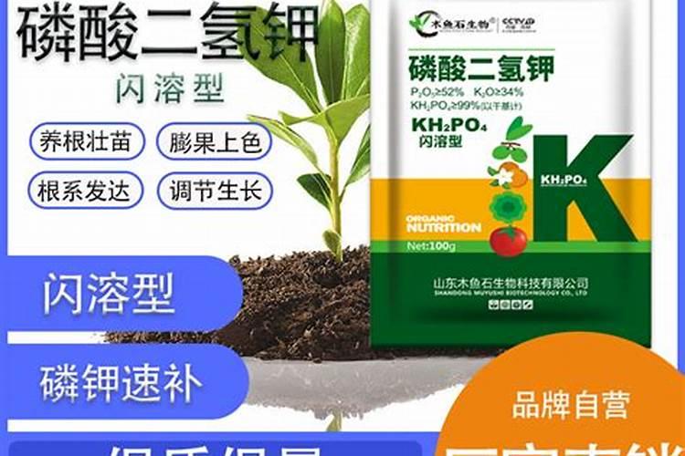 磷酸二氢钾好还是腐殖酸水溶肥好？