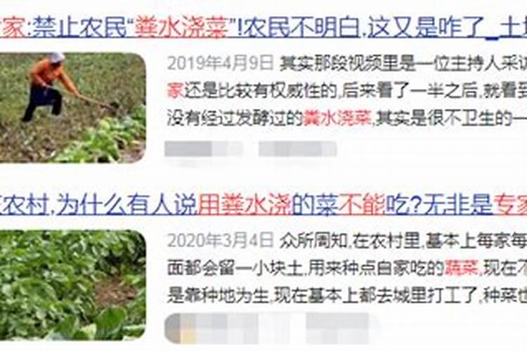 农村种植的大蒜,用粪池水可以直接浇吗？