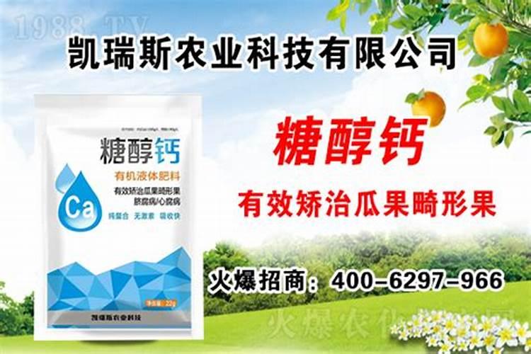 果蔬为什么要补硼补钙？什么时候补？