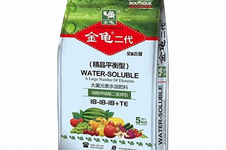 金龟钙奶水溶肥的作用