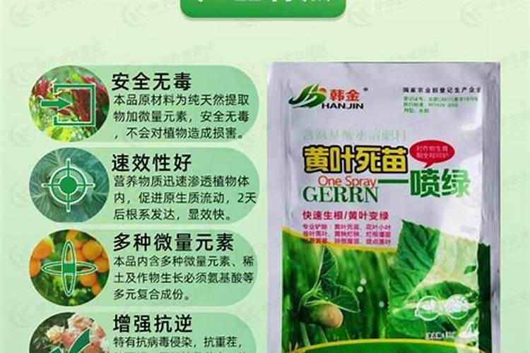 果树叶面肥配方大全