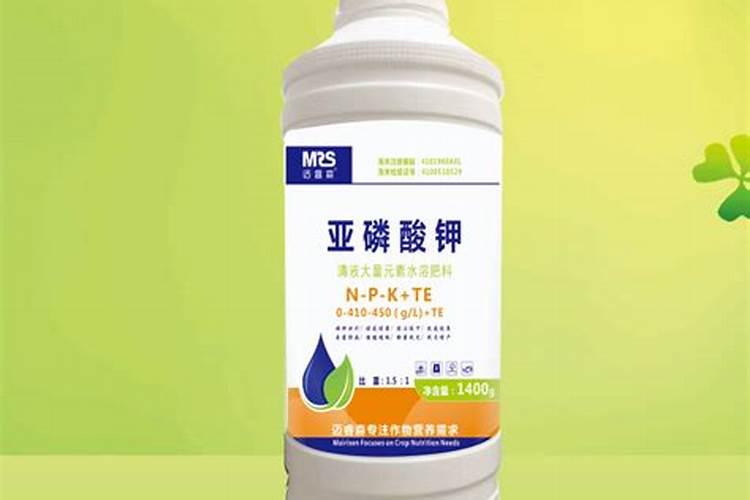 乙蒜素,对亚磷酸钾打可以吗？
