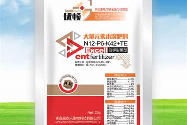膨果最快的叶面水溶肥方法